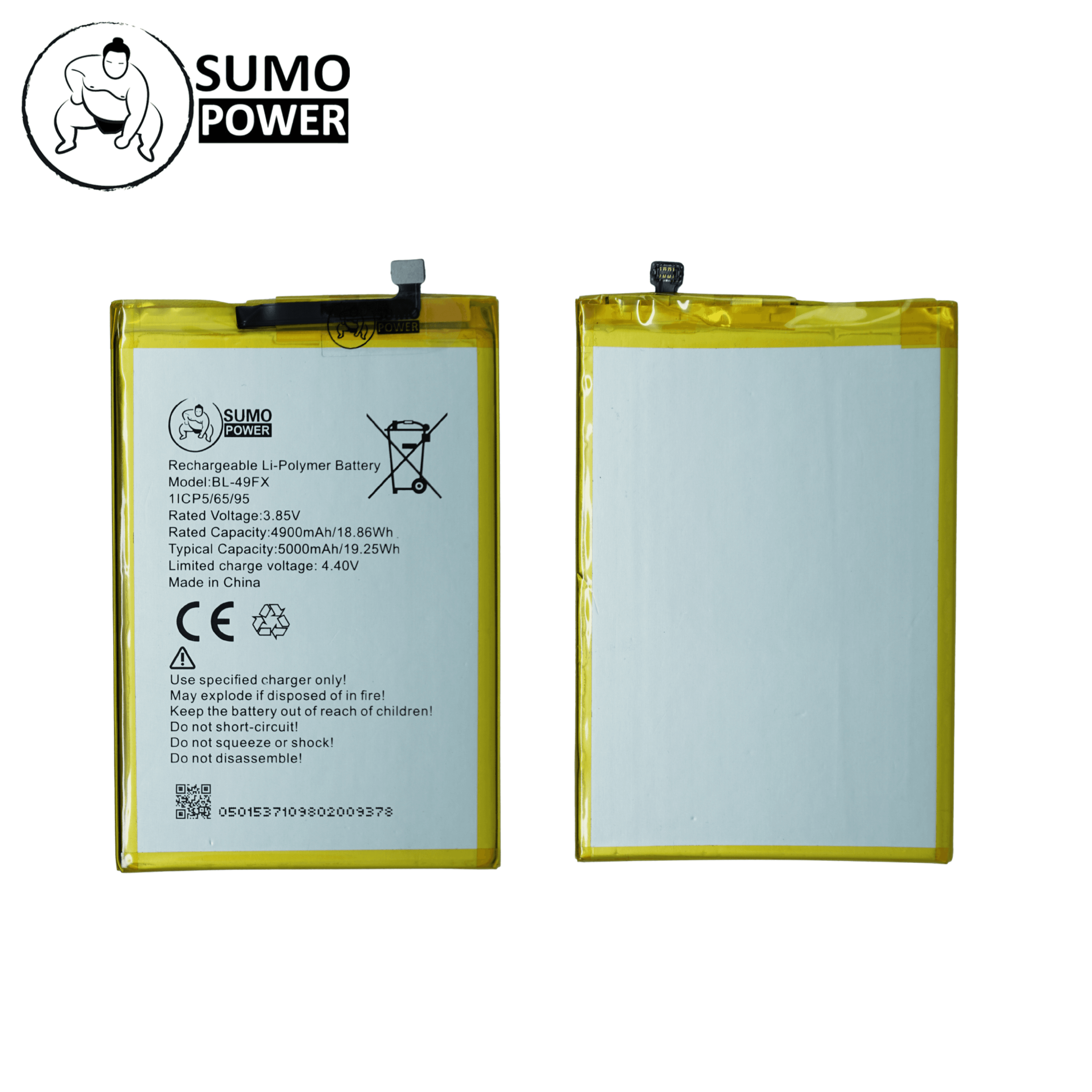 Sumopower Battery Infinix Hot 8 / Hot 9 / Hot 9 Pro / Hot 20i / Note 7 Lite / Smart 5 / Smart 6 / Smart 6 Plus - BL-49FX