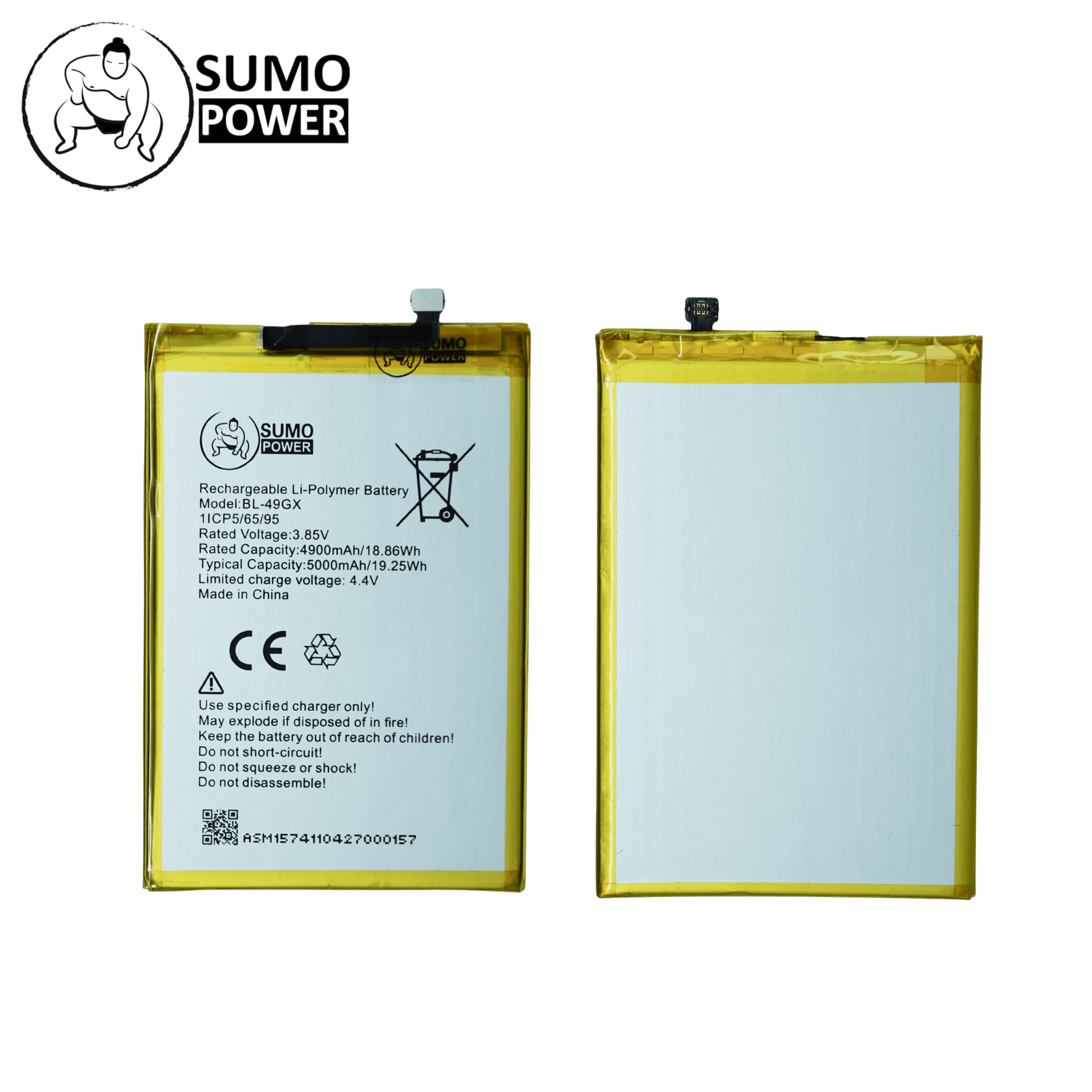 Sumopower Battery Infinix Hot 7 Lite / Hot 11s / Hot 12 Pro / Note 7 / Note 10 / Zero X Neo - BL-49GX