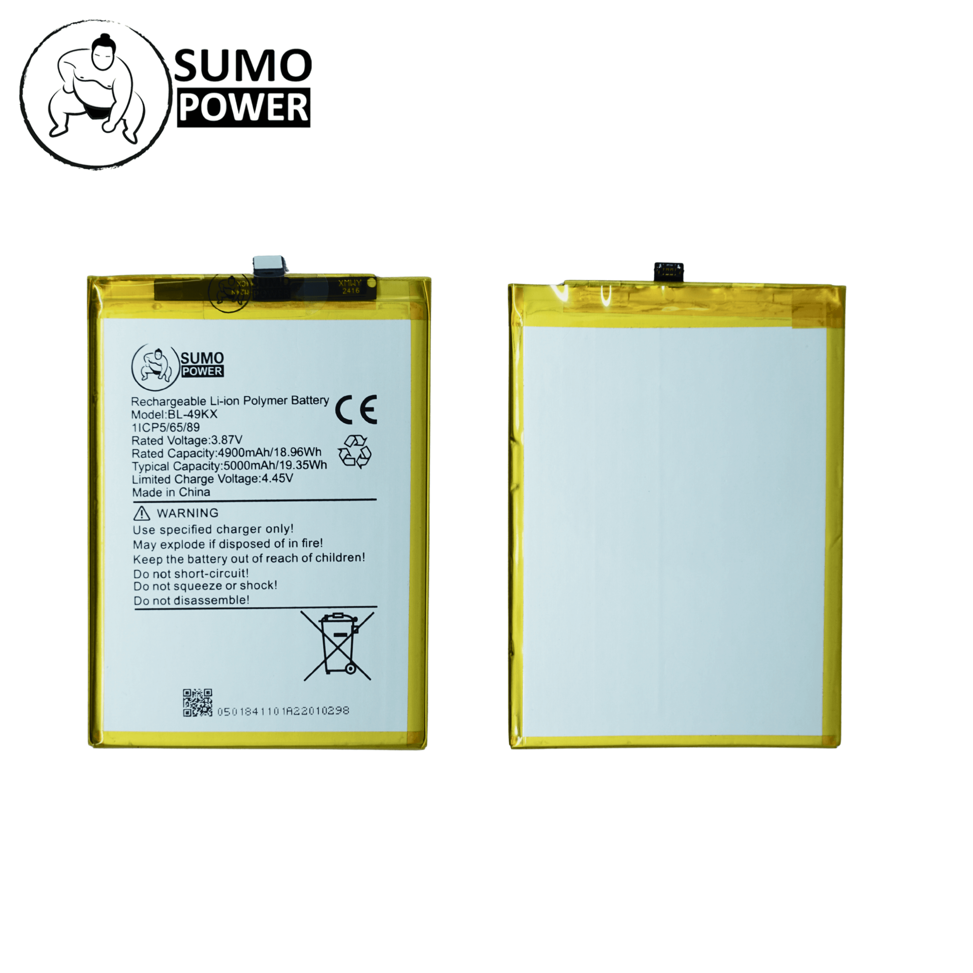 Sumopower Battery Infinix Note 11 NFC / Note 12 / Note 12 G96 / Note 12 2023 / Note 12i 2022 - BL-49KX