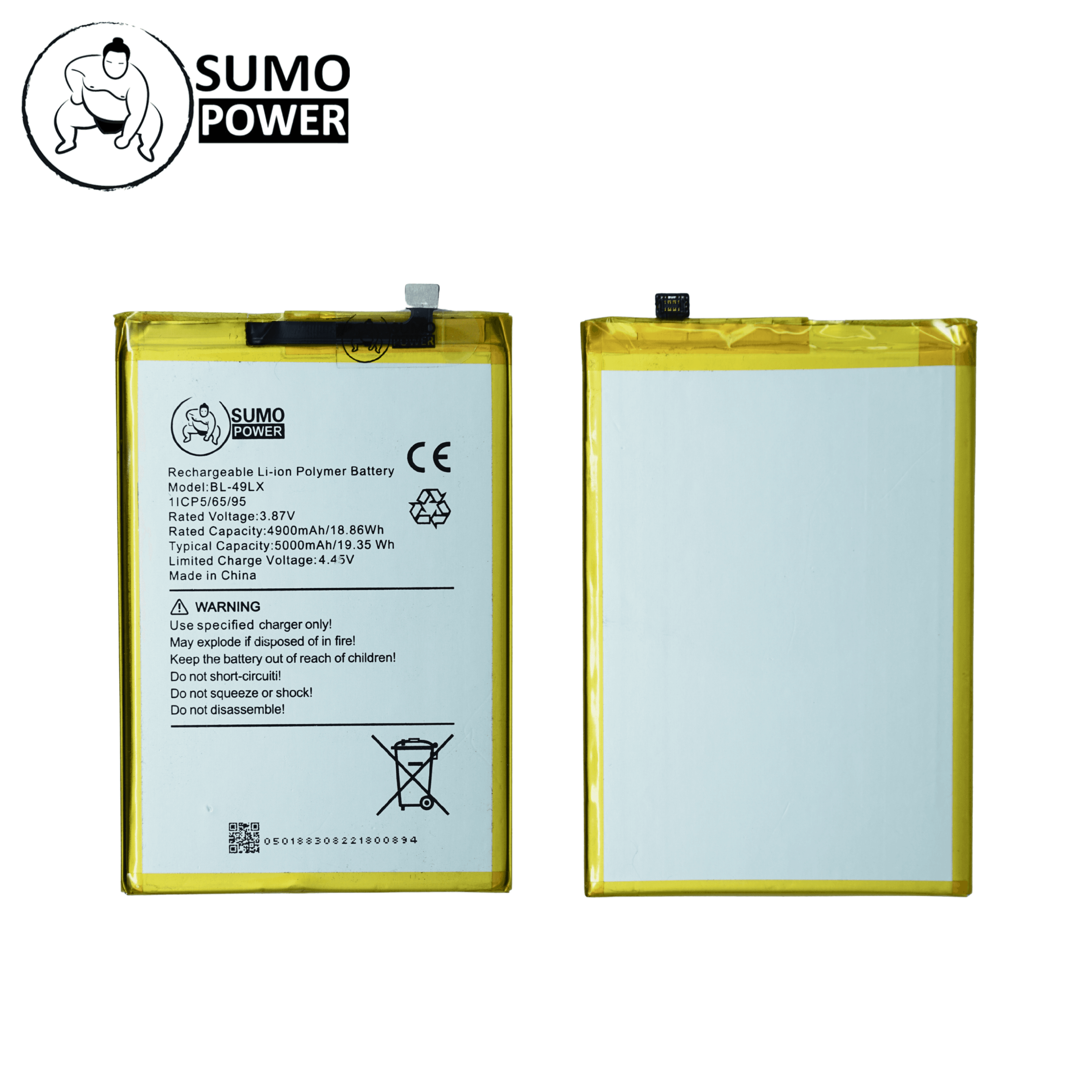 Sumopower Battery Infinix Hot 30i / Hot 40 Pro / Note 10 Pro NFC X695 / Note 11 Pro / Note 11S / Zero 5G 2023 - BL-49LX