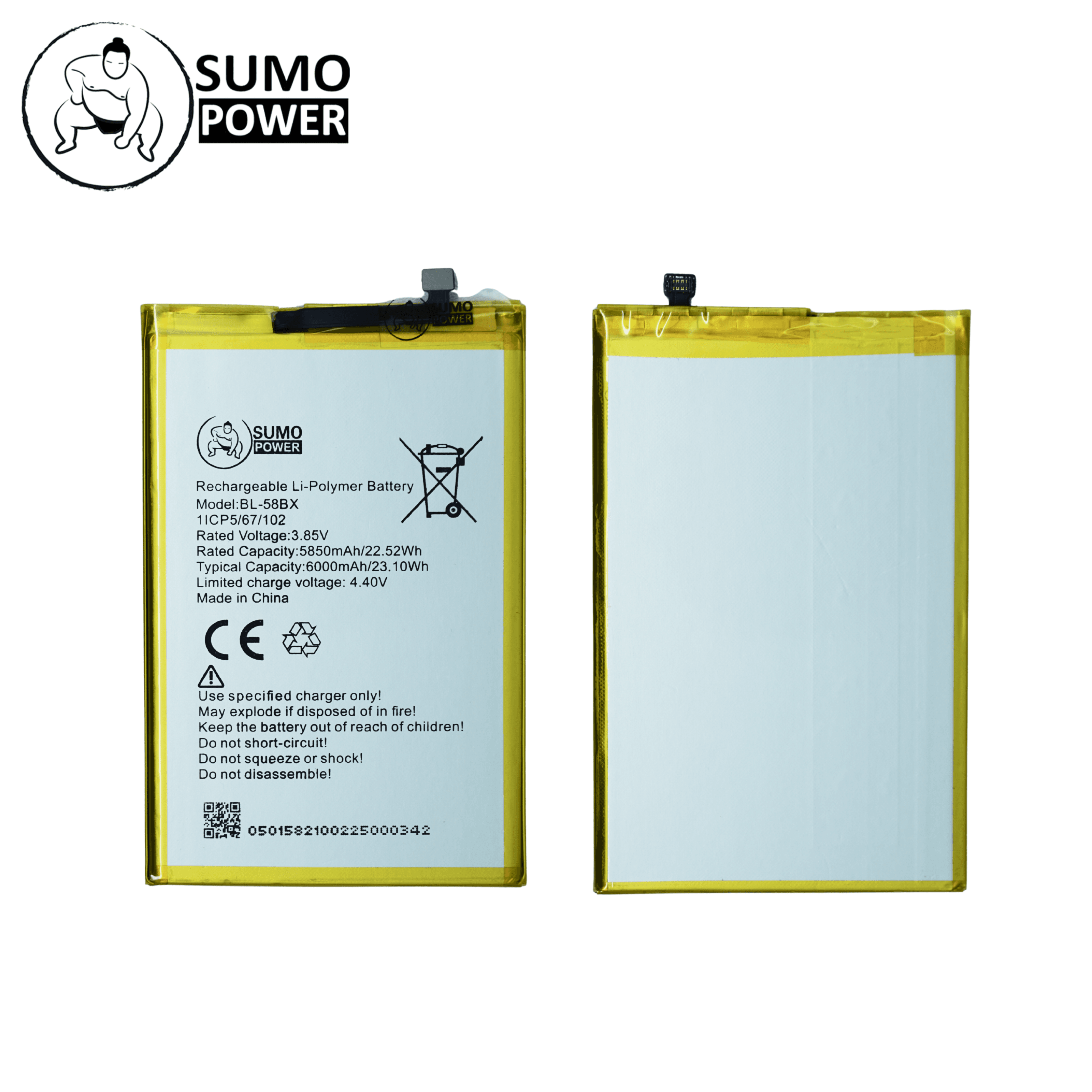 Sumopower Battery Infinix Hot 8 Play / Hot 10s / Hot 10 Play / Hot 11 Play / Hot 12 Play / Hot 30 Play - BL-58BX