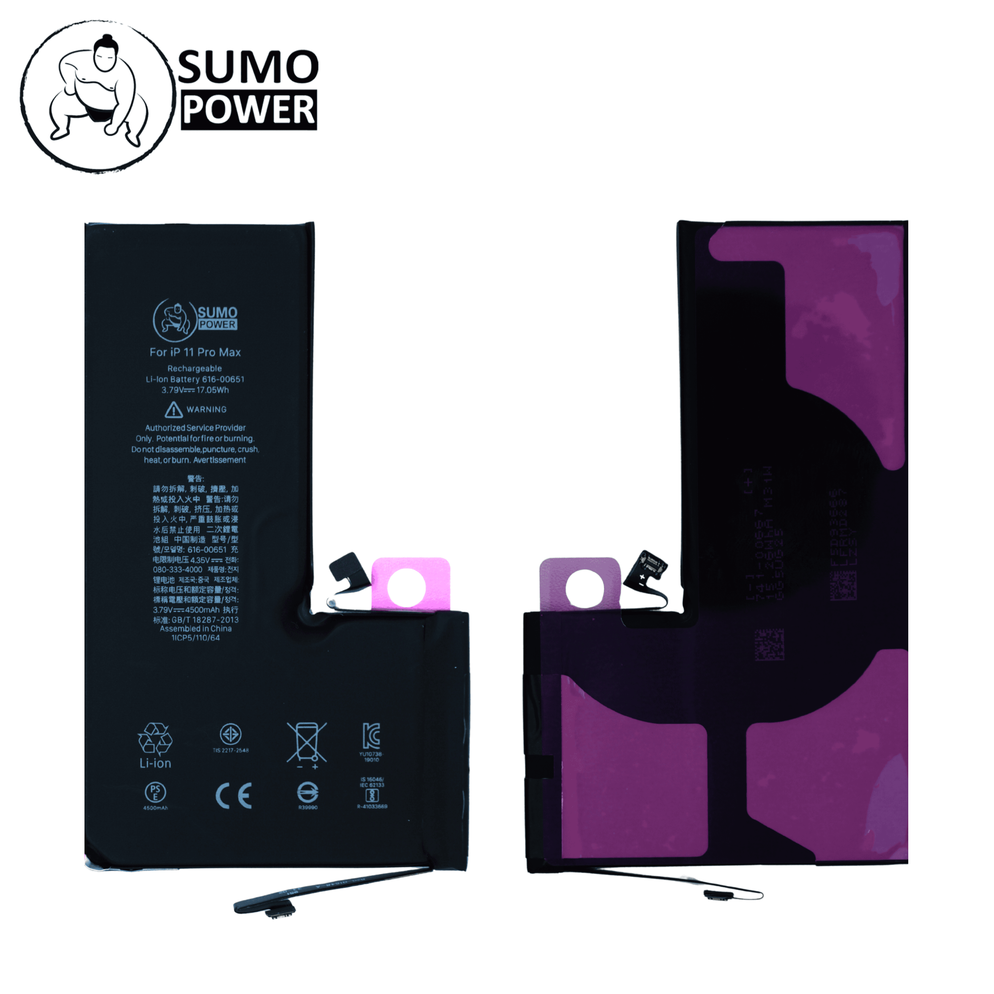 Baterai Sumopower iPhone 11 Pro Max
