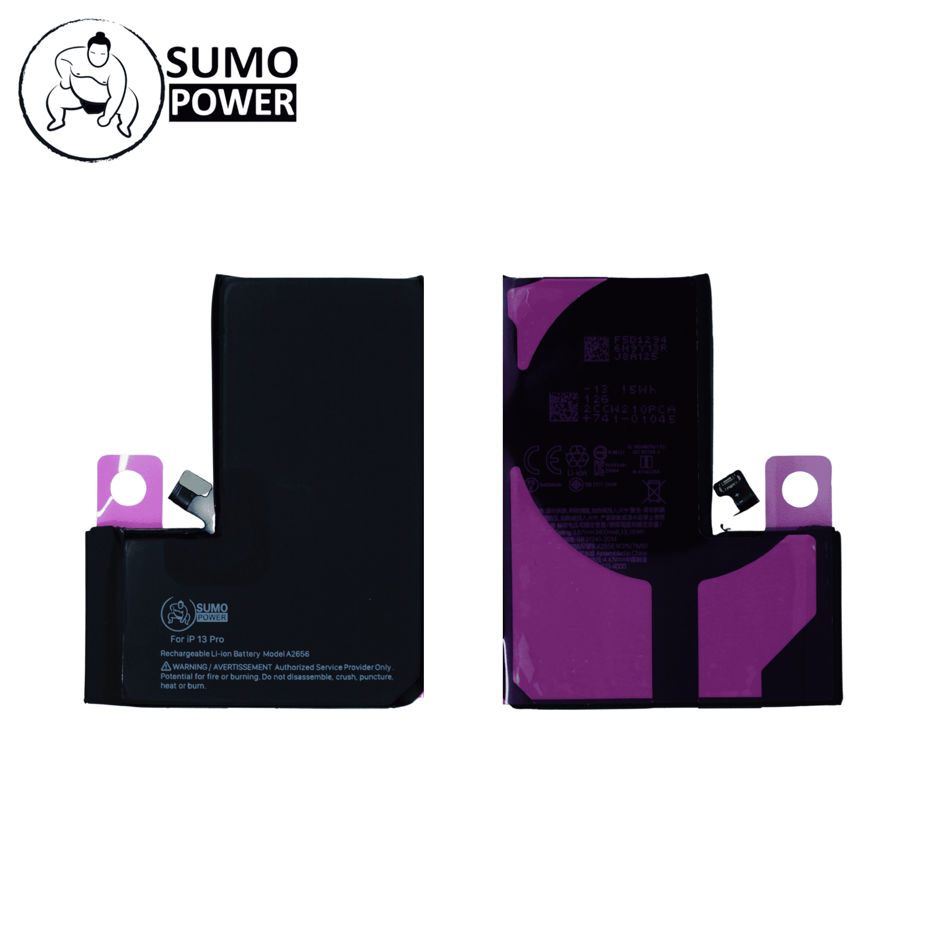 Baterai Sumopower iPhone 13 Pro