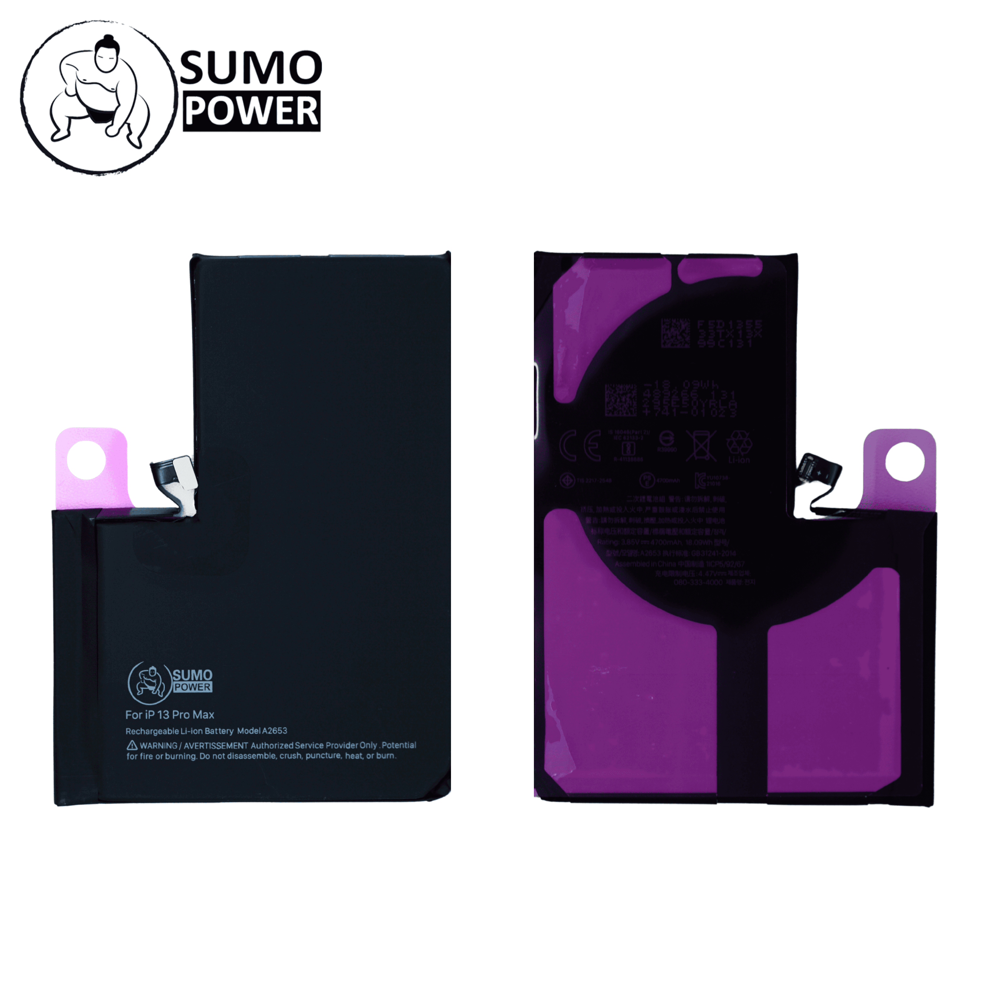 Baterai Sumopower iPhone 13 Pro Max