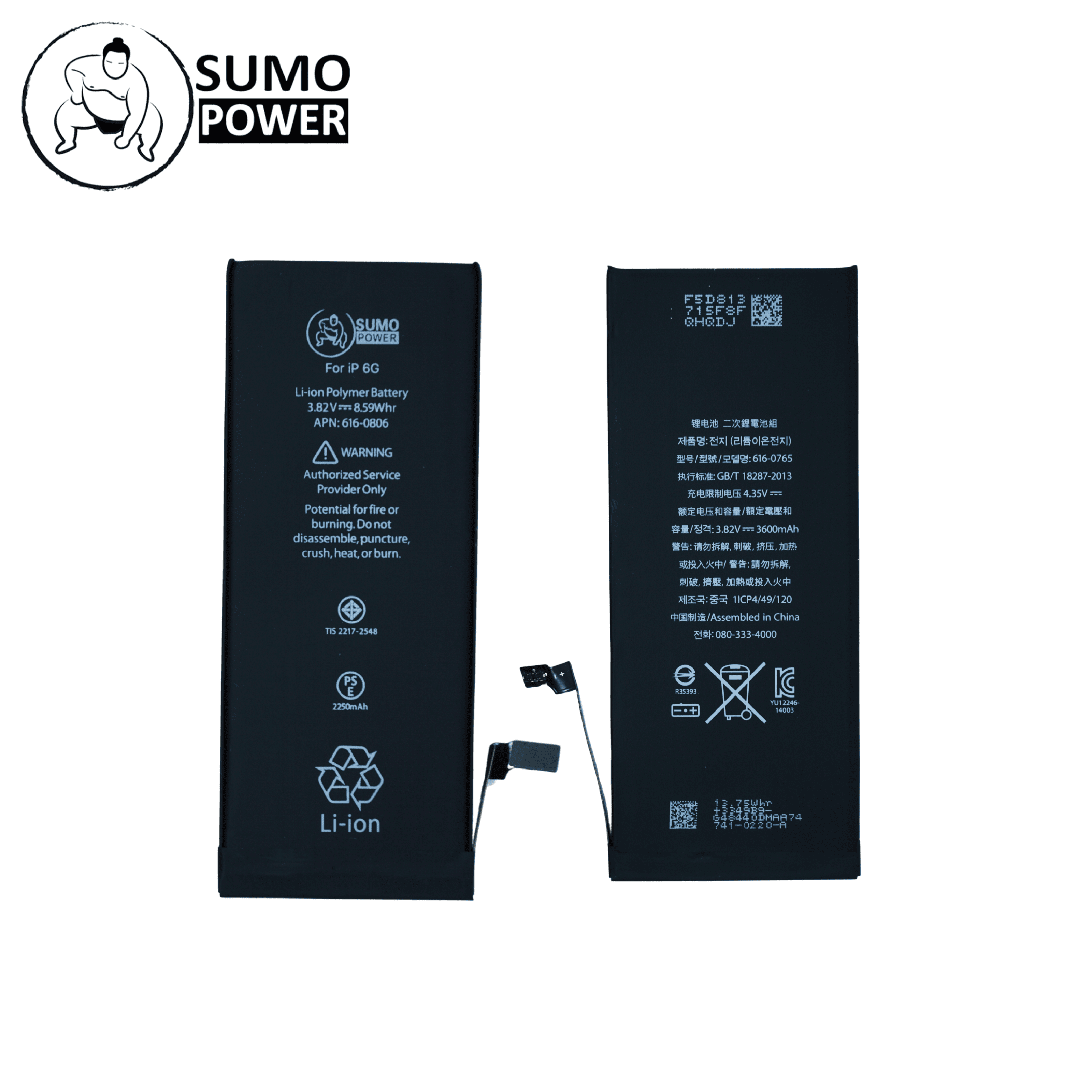 Baterai Sumopower iPhone 6