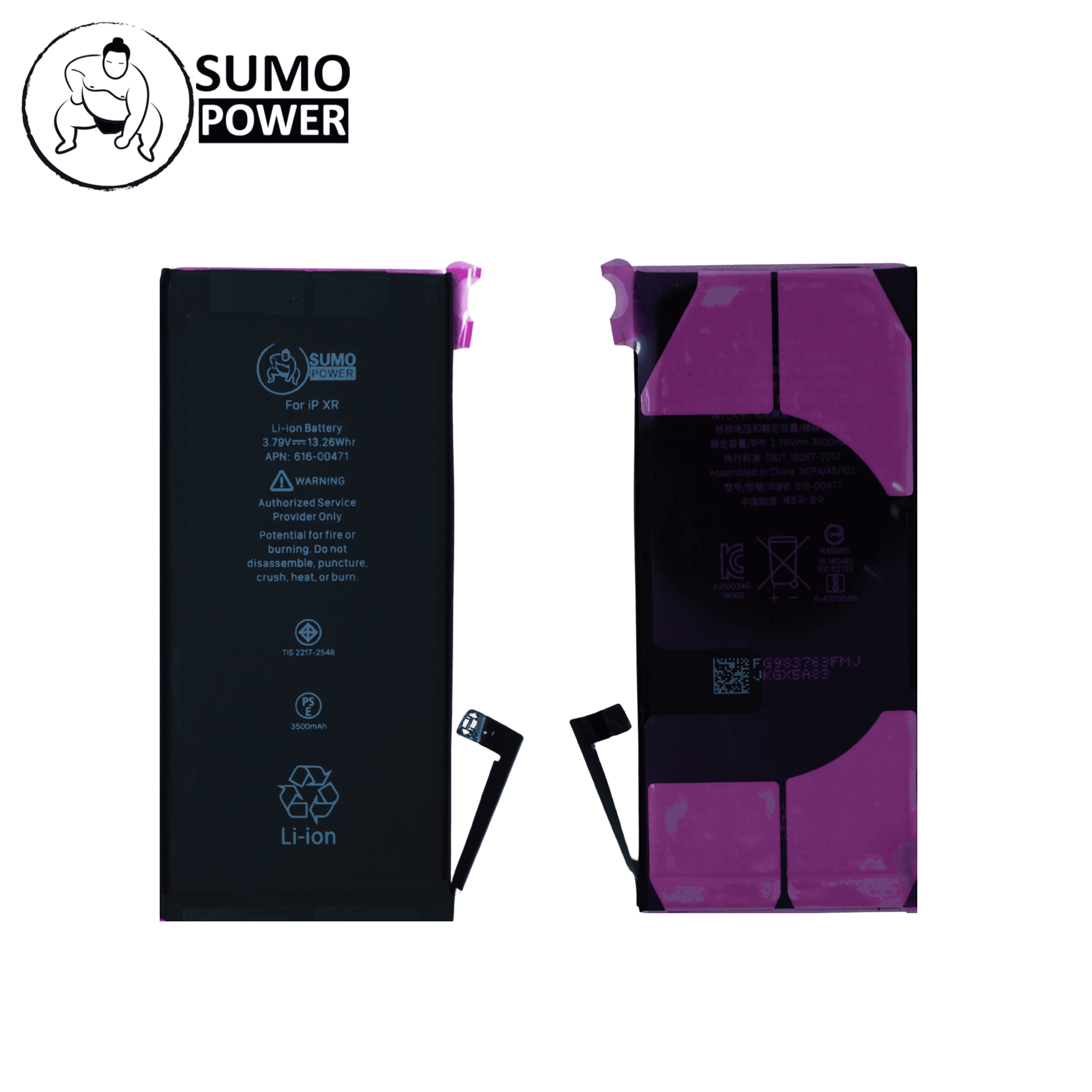 Baterai Sumopower iPhone XR