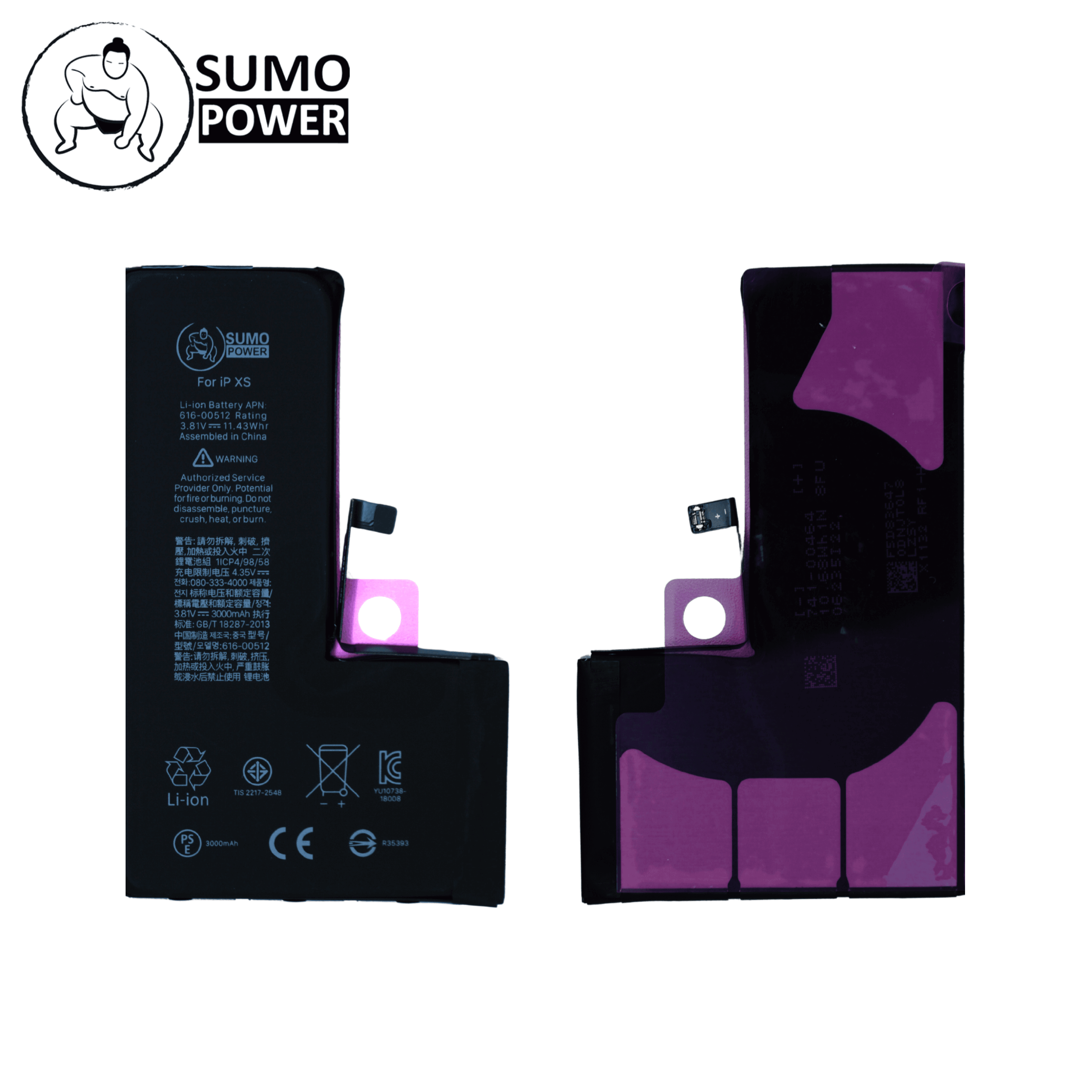 Baterai Sumopower iPhone XS