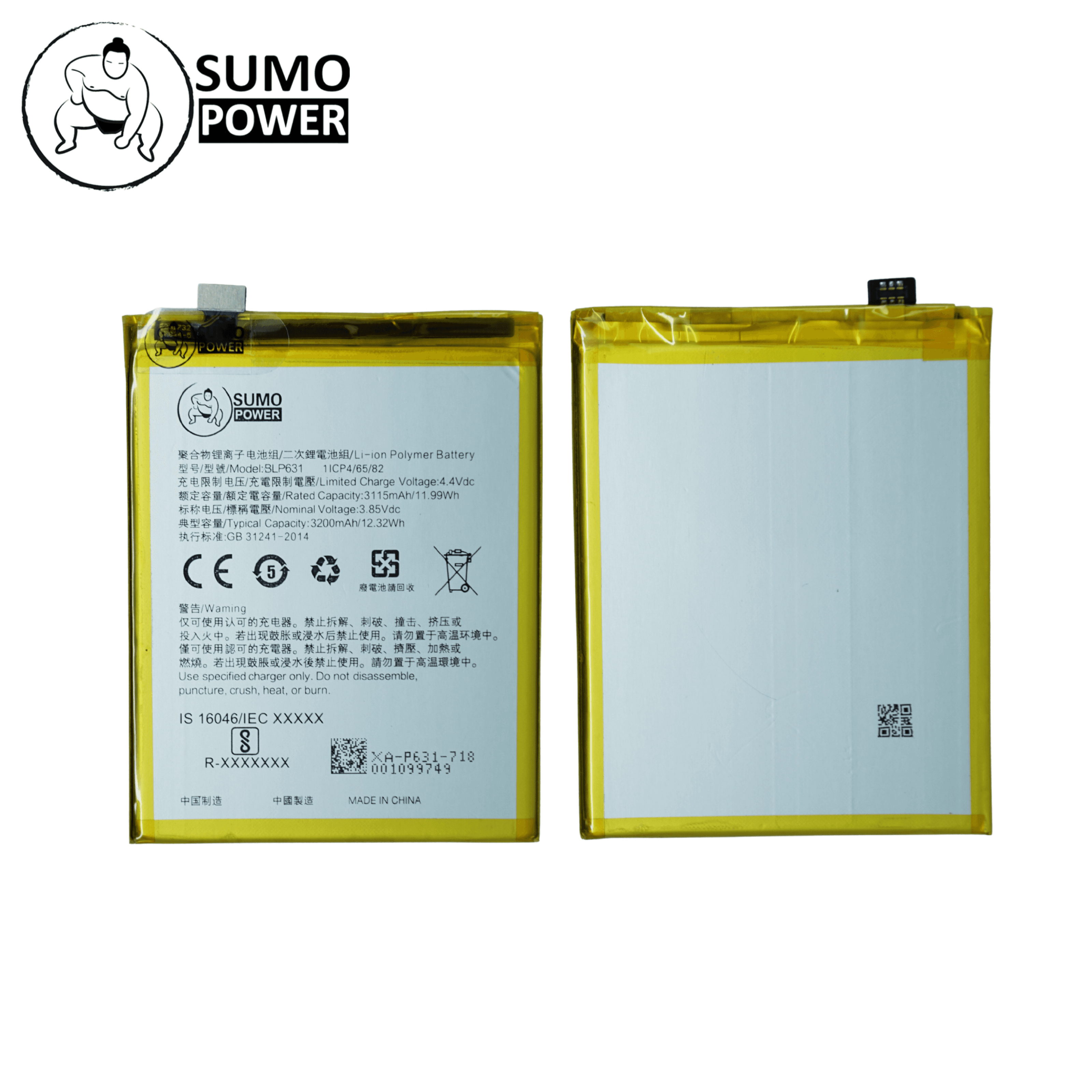 Baterai Sumopower F3 / F5 / F5 Youth / A73 / A77 BLP631