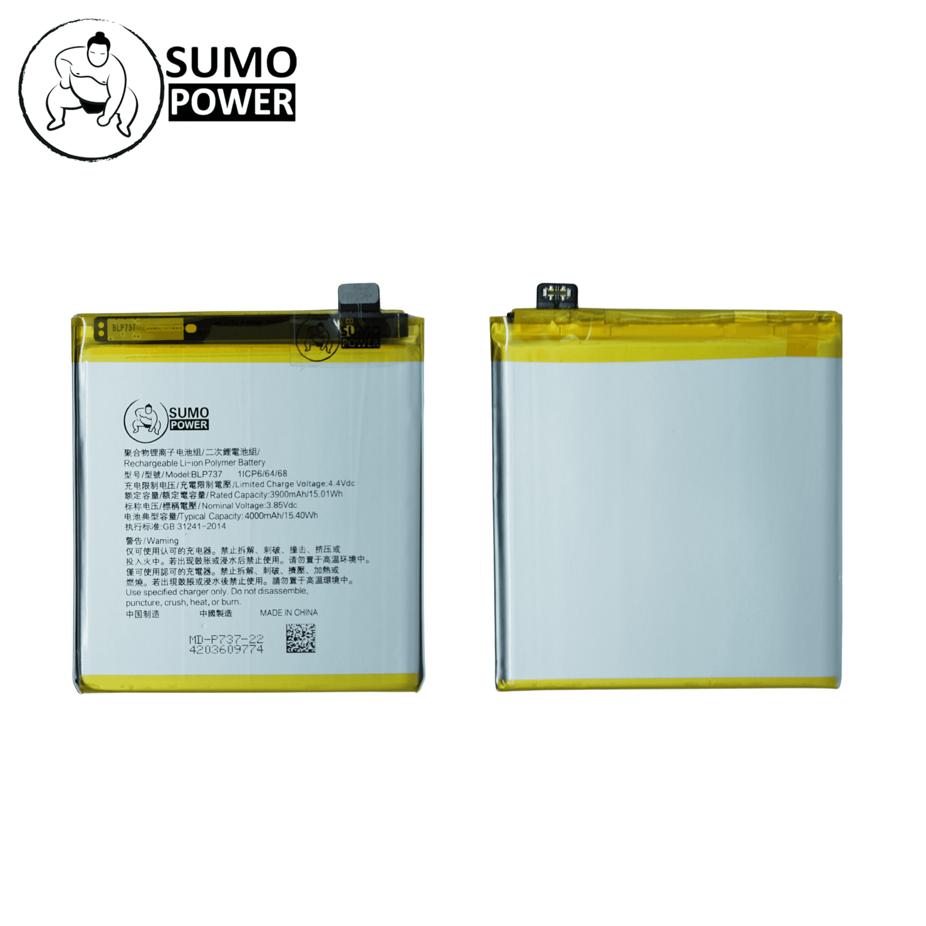 Baterai Sumopower Reno 2F / Reno 2Z BLP737