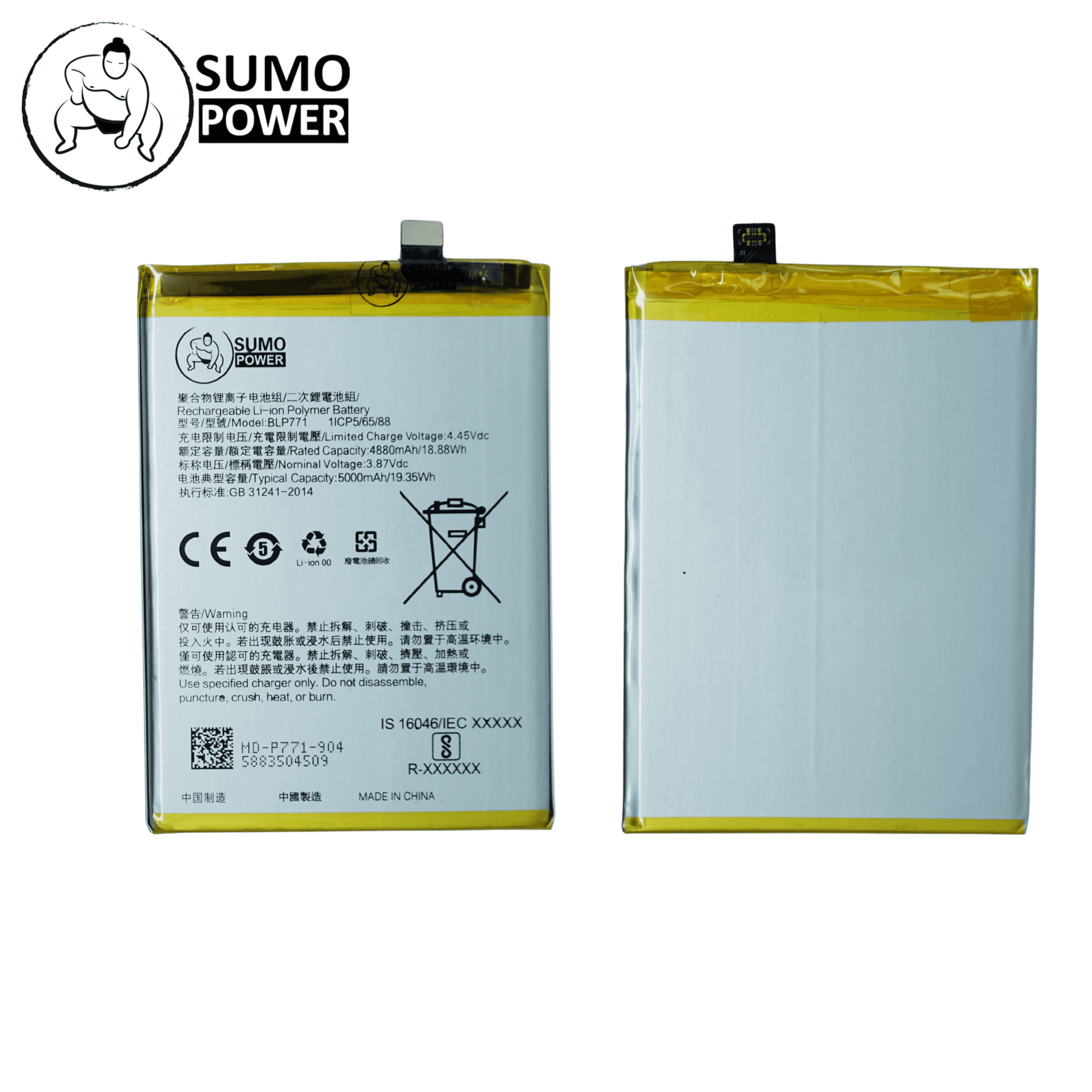 Baterai Sumopower Realme Narzo 10 / Realme 6I / C25Y BLP771
