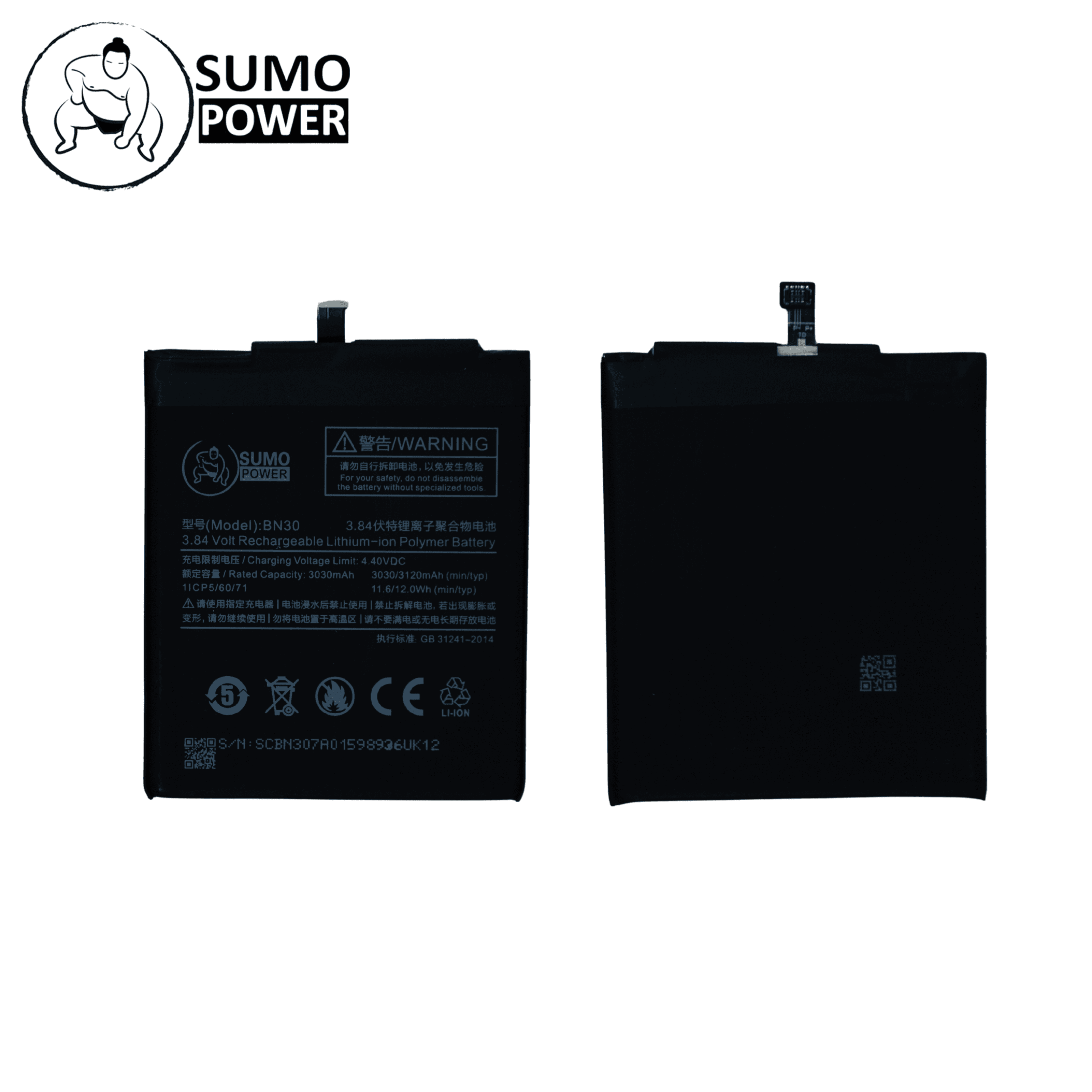 Baterai Sumopower Redmi 4A BN30