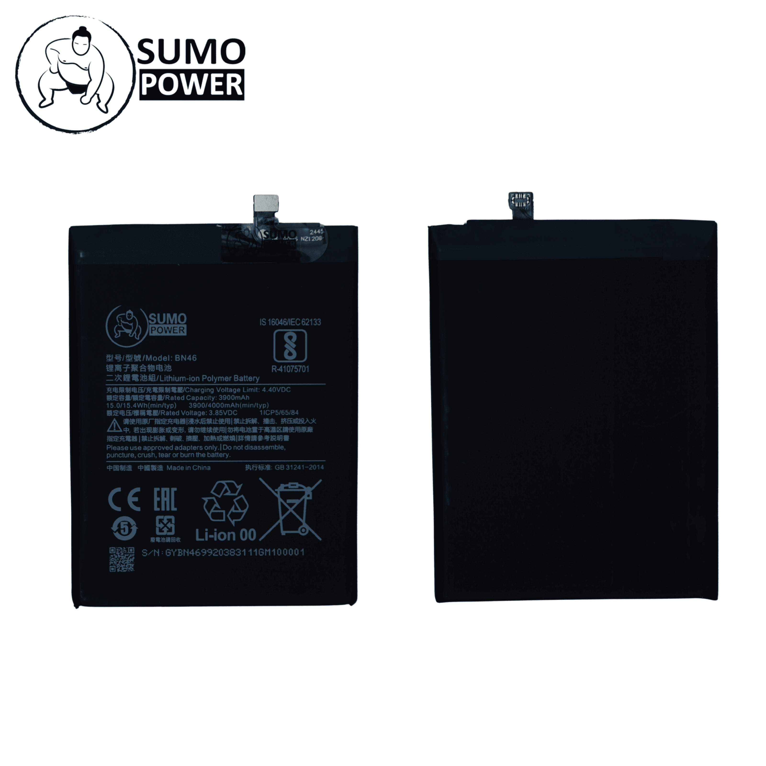 Baterai Sumopower Redmi 7 / Redmi Note 8 BN46