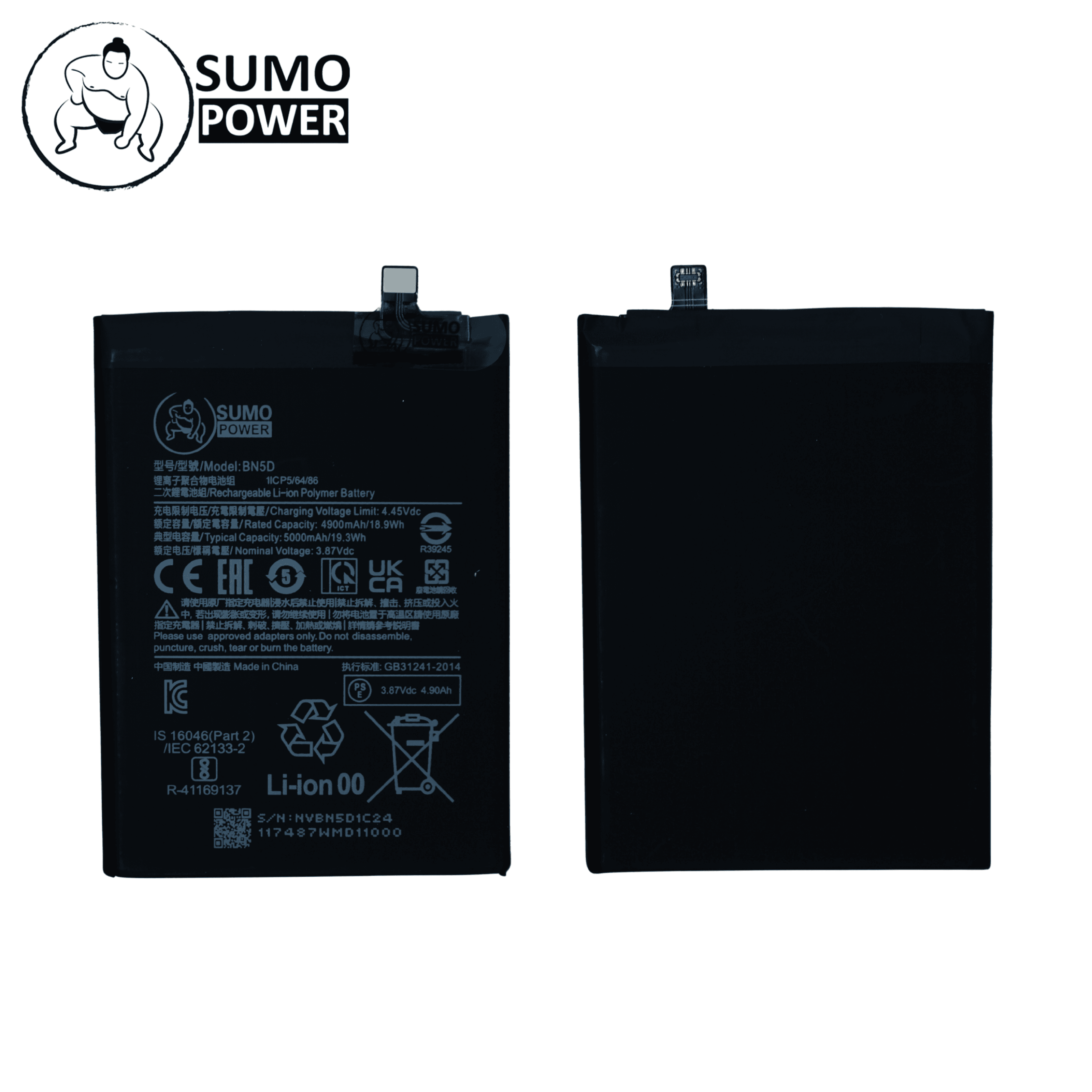 Baterai Sumopower Poco M4 Pro / Redmi Note 11 4G / Redmi Note 11s BN5D
